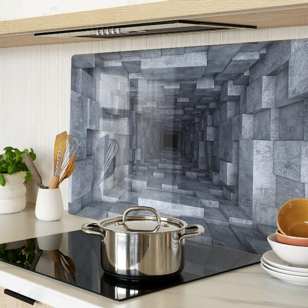 Szklana deska kuchenna Iluzja głębokiego otworu