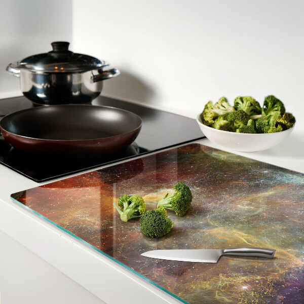 Glazen snijplanken Kosmisch galactisch landschap