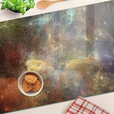 Deska kuchenna szklana Kosmiczny pejzaż galaktyczny