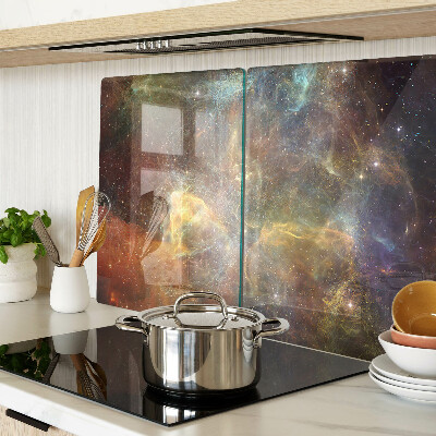 Glazen snijplanken Kosmisch galactisch landschap