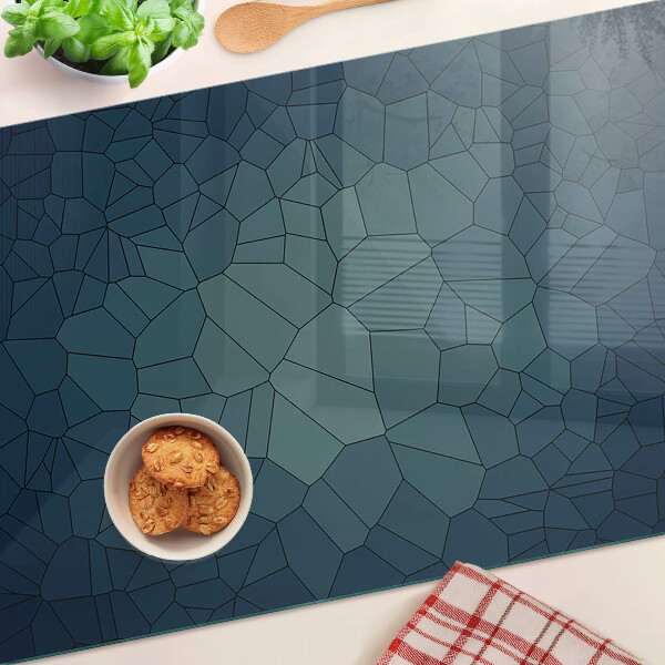 Szklana deska kuchenna Wzór mozaiki