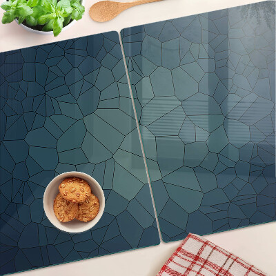 Szklana deska kuchenna Wzór mozaiki