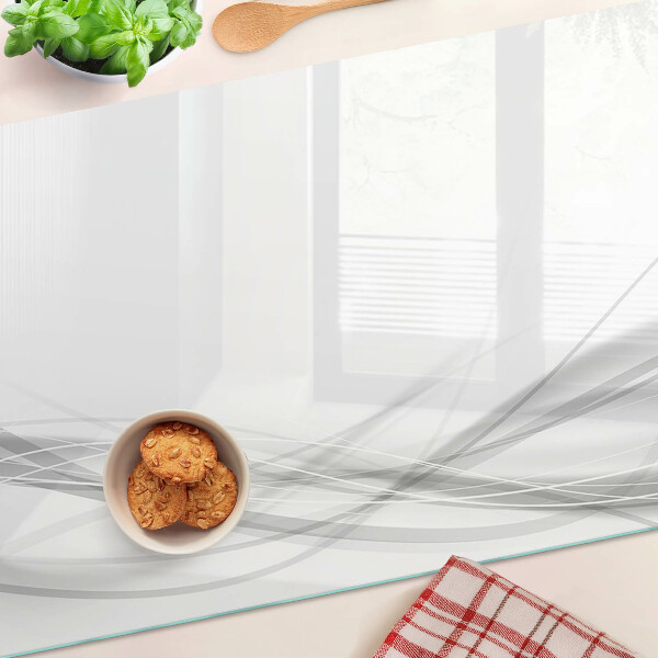 Glazen snijplanken Abstracte lijnen en golven