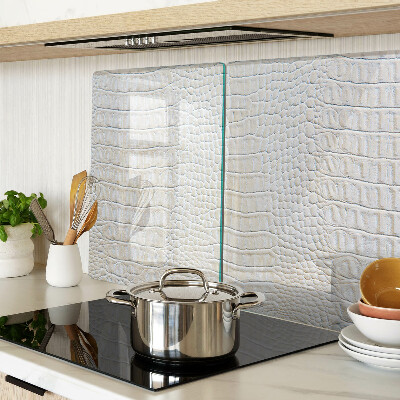 Deska kuchenna szklana Wzór skóry krokodyla