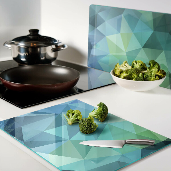 Szklana deska do krojenia Geometric abstract pattern