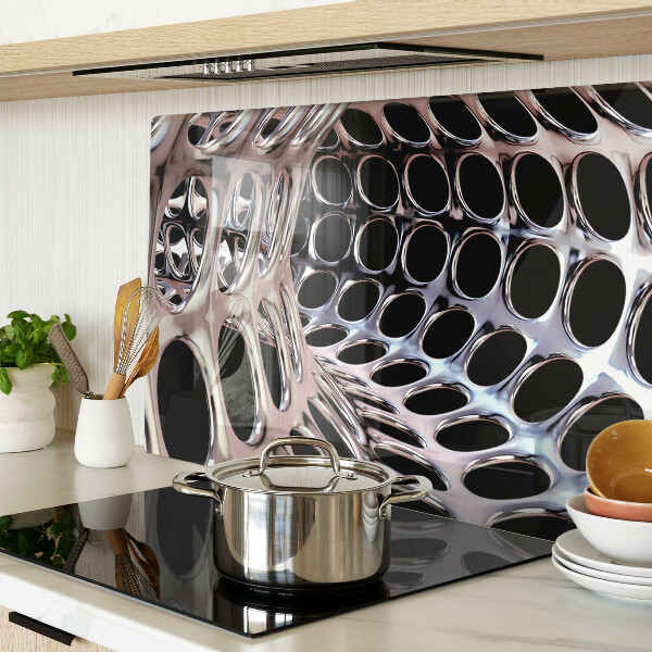 Szklana deska kuchenna Abstrakcyjna struktura siatki