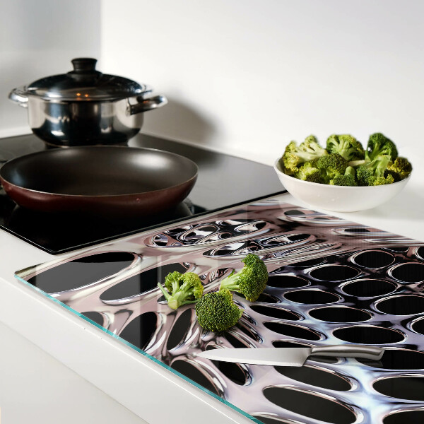 Szklana deska kuchenna Abstrakcyjna struktura siatki