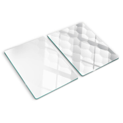 Deska kuchenna szklana Wzór heksagonalny