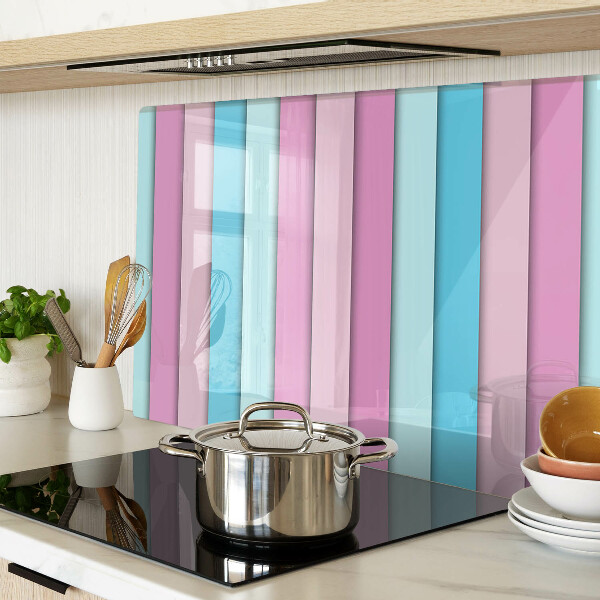 Snijplanken van glas Geometrische vormen in pastelkleuren