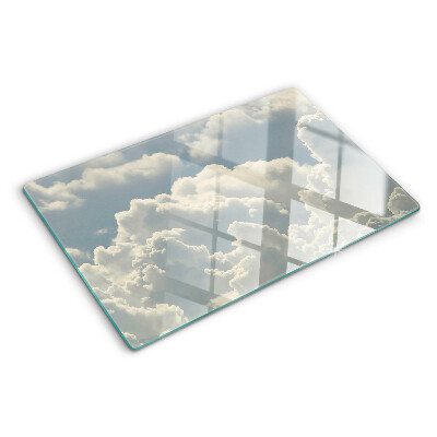 Deska kuchenna szklana Chmury na niebie