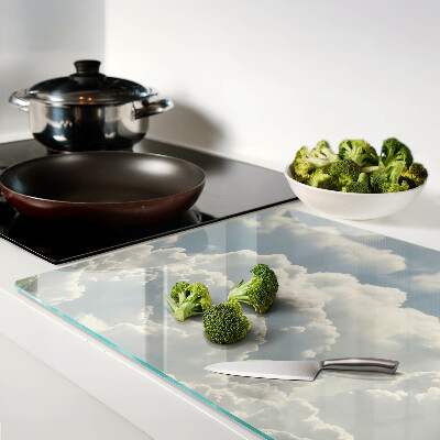 Deska kuchenna szklana Chmury na niebie