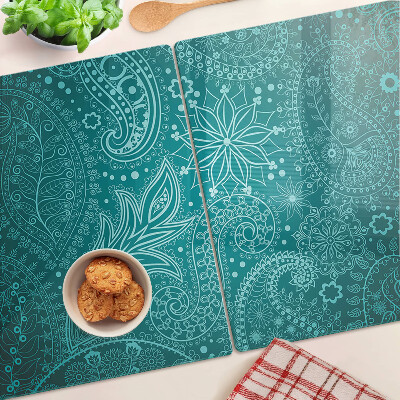 Deska kuchenna szklana Wzór paisley