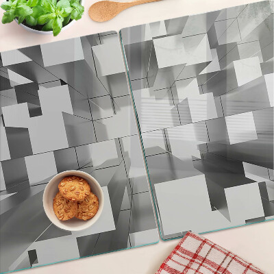 Snijplanken van glas Abstracte geometrische vormen