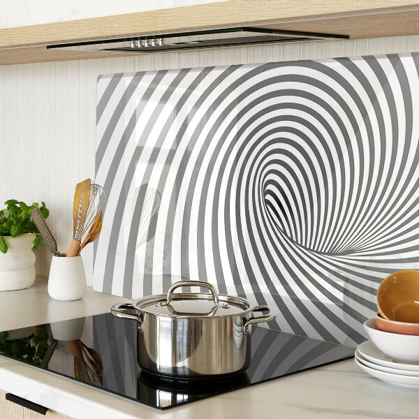 Deska kuchenna szklana Motyw spirali optycznej
