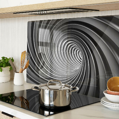 Szklana deska do krojenia Wirujący wzór spiralny