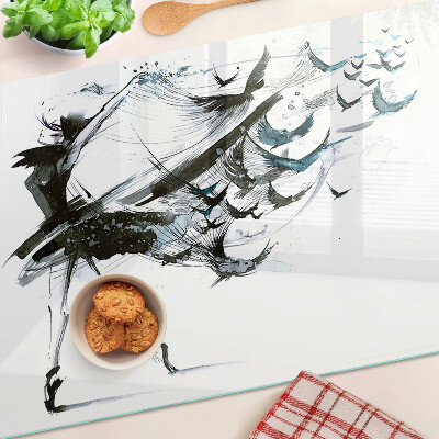 Snijplanken van glas Gevleugelde Dans