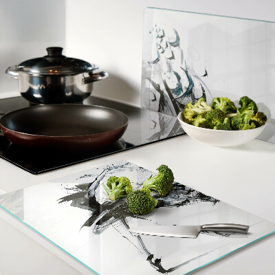 Snijplanken van glas Gevleugelde Dans