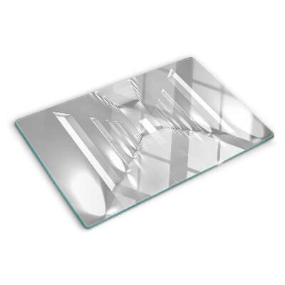 Szklana deska kuchenna Abstrakcyjny labirynt świetlny