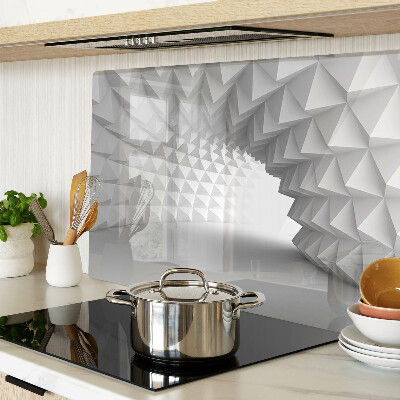 Deska kuchenna szklana Geometryczny wzór 3D