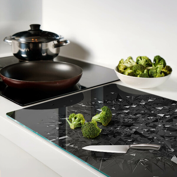 Deska kuchenna szklana Abstrakcyjny wzór geometryczny