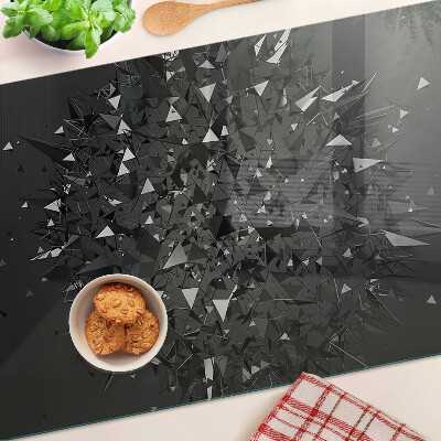 Deska kuchenna szklana Abstrakcyjny wzór geometryczny