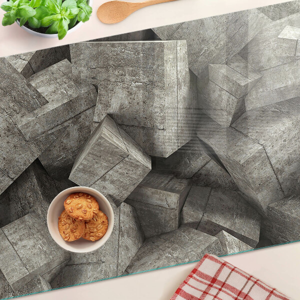 Deska kuchenna szklana Abstrakcyjne geometryczne kształty