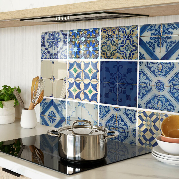 Glazen snijplanken Mozaïek tegelpatroon