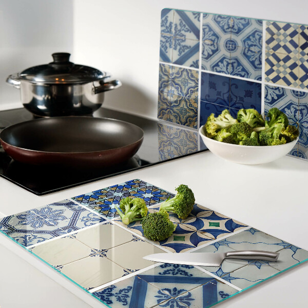 Szklana deska do krojenia Mosaic tile pattern