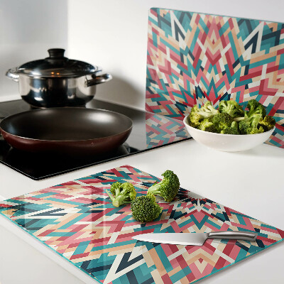 Snijplanken glas Veelkleurige mandala