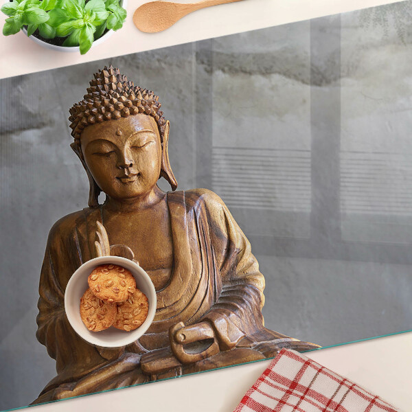 Glazen snijplanken Boeddha in meditatie