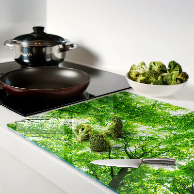 Deska kuchenna szklana Lasy i zieleń drzew