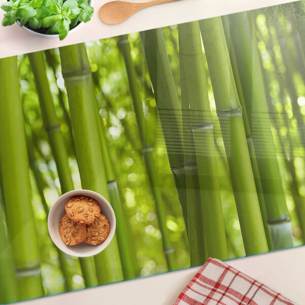 Snijplanken glas Bamboebos