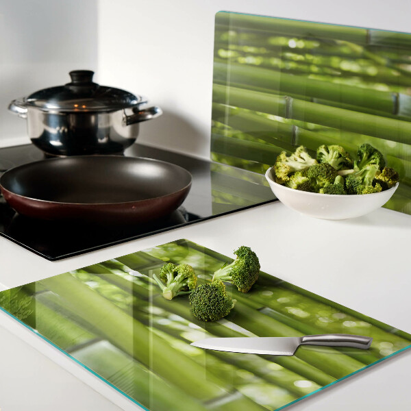 Snijplanken glas Bamboebos