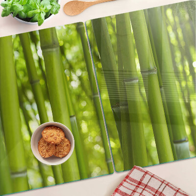 Snijplanken glas Bamboebos