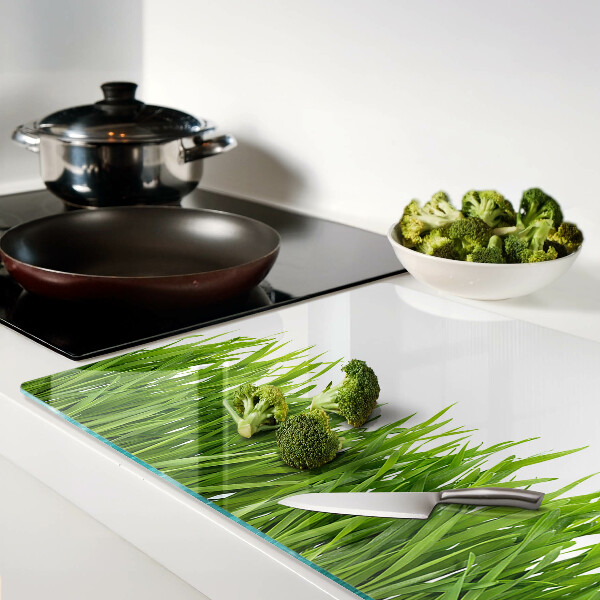 Deska kuchenna szklana Trawa zielona