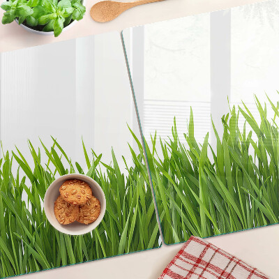 Deska kuchenna szklana Trawa zielona