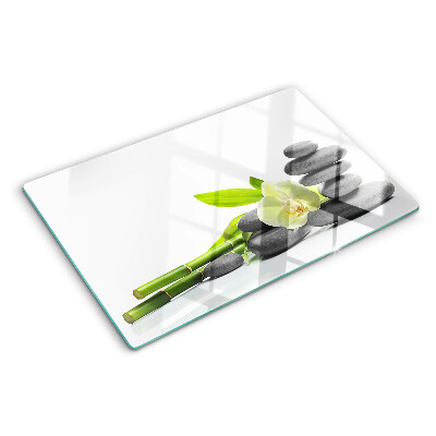 Snijplanken glas Orchideeën en spastenen