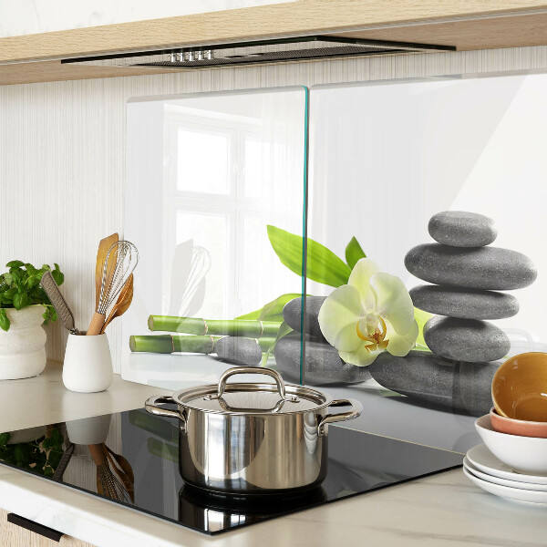 Snijplanken glas Orchideeën en spastenen