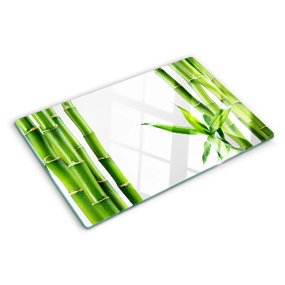 Glazen snijplanken Bamboe in groene tinten