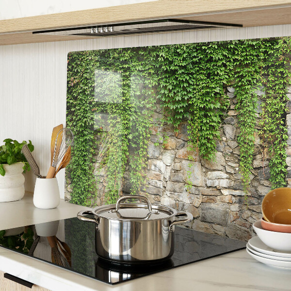 Szklana deska do krojenia Zielona ściana z mchem