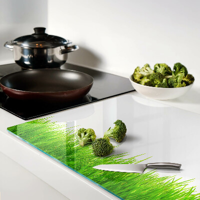 Deska kuchenna szklana Zielona trawa