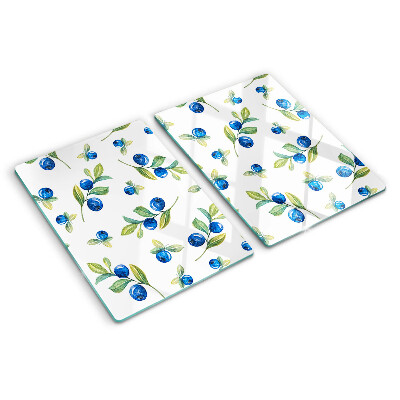 Szklana deska kuchenna Jagody na gałązkach