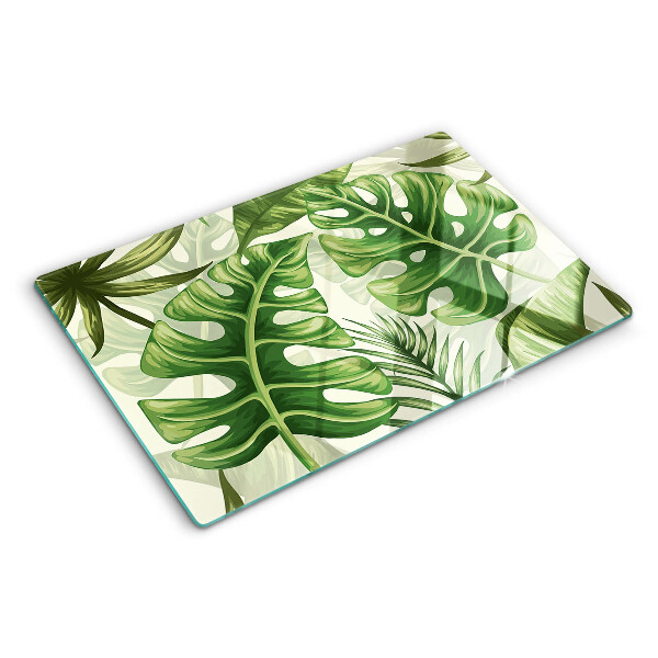 Snijplanken glas Tropische bladeren