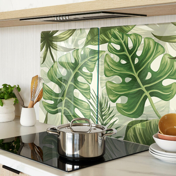 Snijplanken glas Tropische bladeren