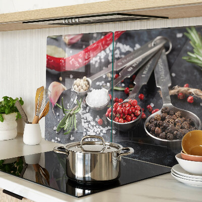 Snijplanken glas Specerijen en kruiden