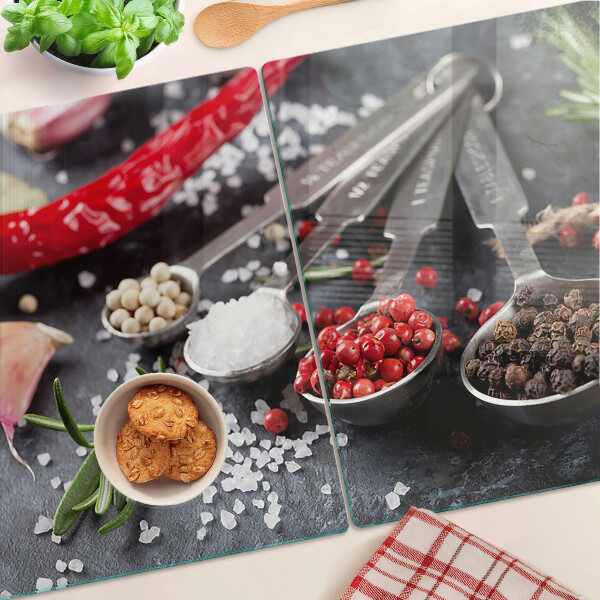 Szklana deska kuchenna Przyprawy i zioła