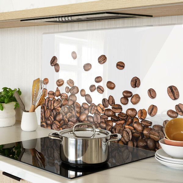 Szklana deska do krojenia Ziarna kawy