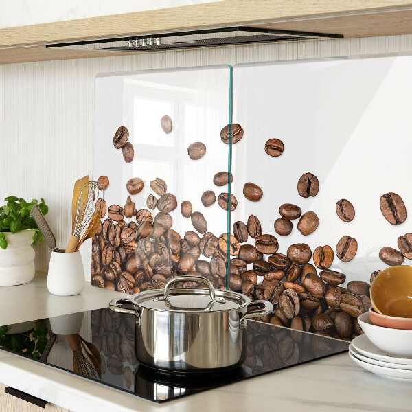 Szklana deska do krojenia Ziarna kawy