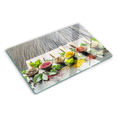 Szklana deska kuchenna Przyprawy i zioła