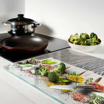 Szklana deska kuchenna Przyprawy i zioła